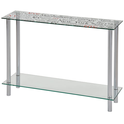 Leif & Starr 502-749 Soho Console Table Chrome