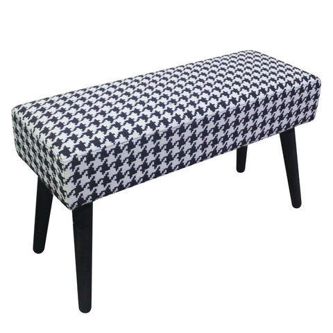 Leif & Starr 401-978WB Spencer Bench White/Black