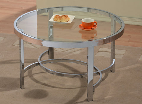 Leif & Starr 301-746 Strata Coffee Table Chrome