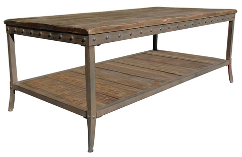 Leif & Starr 301-244 Trenton Coffee Table Distressed Pine