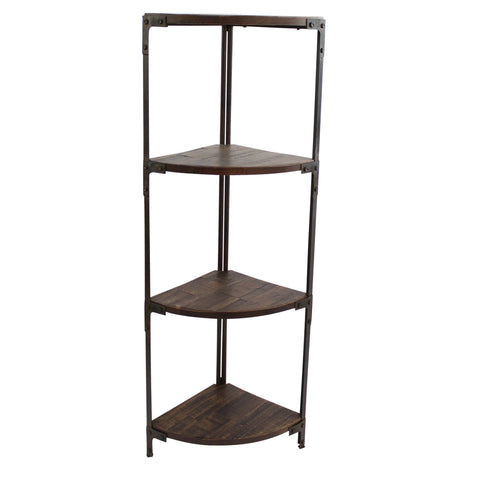 Leif & Starr 505-244 Trenton Corner Shelf Distressed Pine