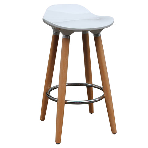 Leif & Starr 203-990 Trex 26" Stool White, 2 Pack