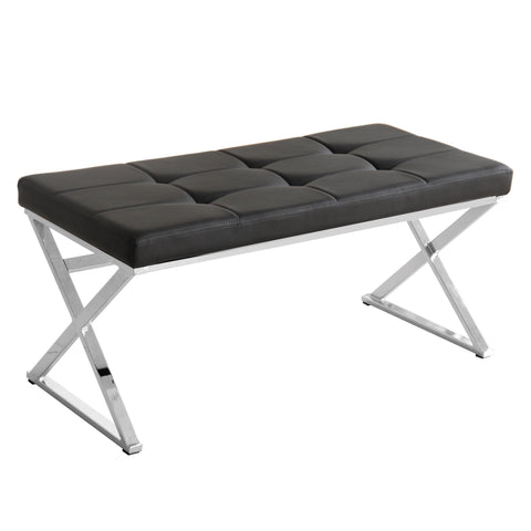 Leif & Starr 401-969BK Vapor Double Bench Black