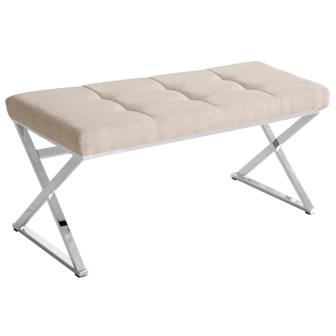 Leif & Starr 401-969NL Vapor Double Bench Natural Linen