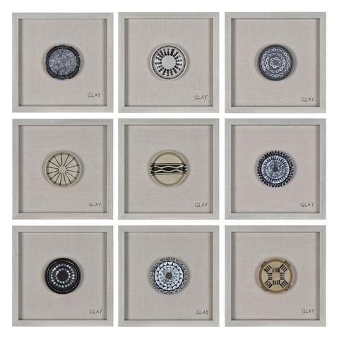 Ren-Wil W6314 Buttons Wall Decor