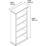 Bush WC40366-03 Yorktown 5 Shelf Bookcase