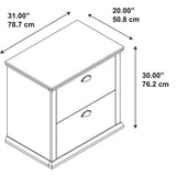 Bush WC40380-03 Yorktown Lateral File Cabinet