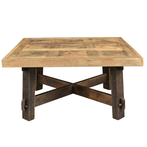 Leif & Starr 301-949SQ Yukon Coffee Table Dark Walnut